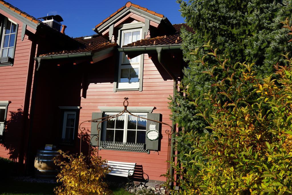 Ferienwohnung Romantik Im Roten Haus Füssen Esterno foto